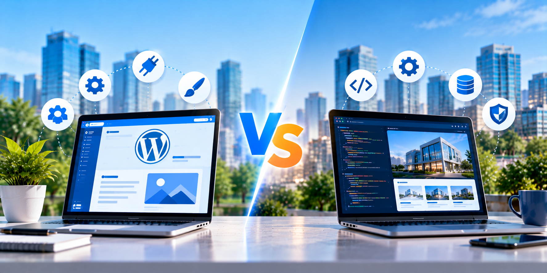 WordPress vs Custom Website